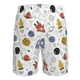thumbnail image 6 of Naloa Rocket Planets Men's Beach Shorts, Surfing shorts, Swim trunks, Quick Dry Swim Trunks for Surfing Beach Fun - XX-Large, 6 of 9