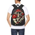 thumbnail image 4 of Fotbe Red Mushrooms Mochila para Hombre y Mujer - Tela Oxford 600D Resistente - Mochila Impermeable de Gran Capacidad para Escuela, Viajes y Senderismo, 4 of 6
