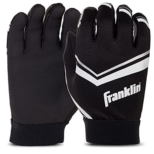 Guantes de receptor de fútbol Franklin Sports Shoktak Youth