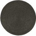 thumbnail image 2 of Jaipur Art And Craft braided 240x240 CM (8 x 8 Square feet)(93.60 x 93.60 Inch)Black Round Jute AreaRug Carpet throw, 2 of 5