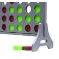 thumbnail image 2 of Tailgating Pros Premium Giant Four in a Row with Carrying Case - Jumbo Oversized Outdoor Yard Game - Connect Multiple Pucks in a Row to Win - Many Puck Colors Available!, 2 of 4