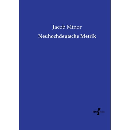 Neuhochdeutsche Metrik (Paperback)