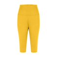 thumbnail image 5 of High Waisted Leggings for Women - Full Length Capri Buttery Soft Yoga Pants for Workout Athletic Yellow L, 5 of 8