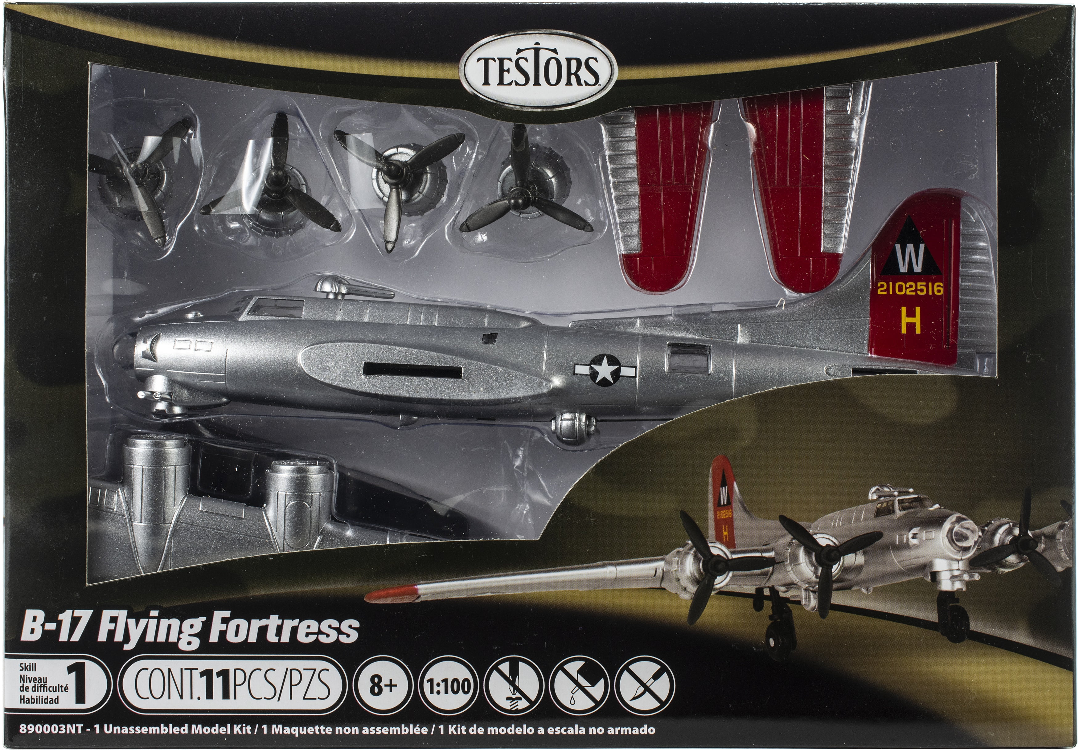 Testors Model KitB17 Flying Fortress Painted