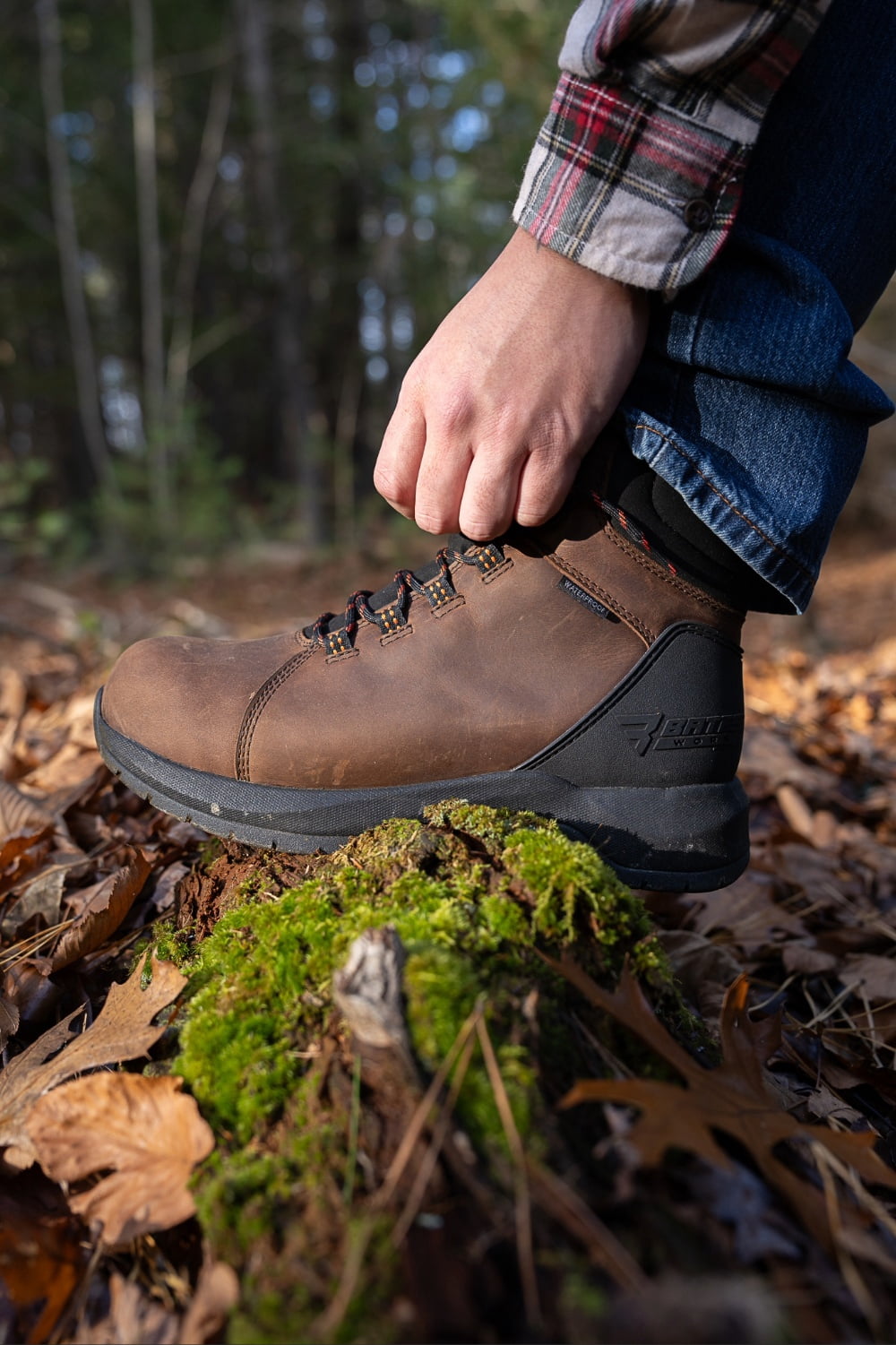 Bates Work by Wolverine Men's Mill Waterproof Comp Toe Work Boot