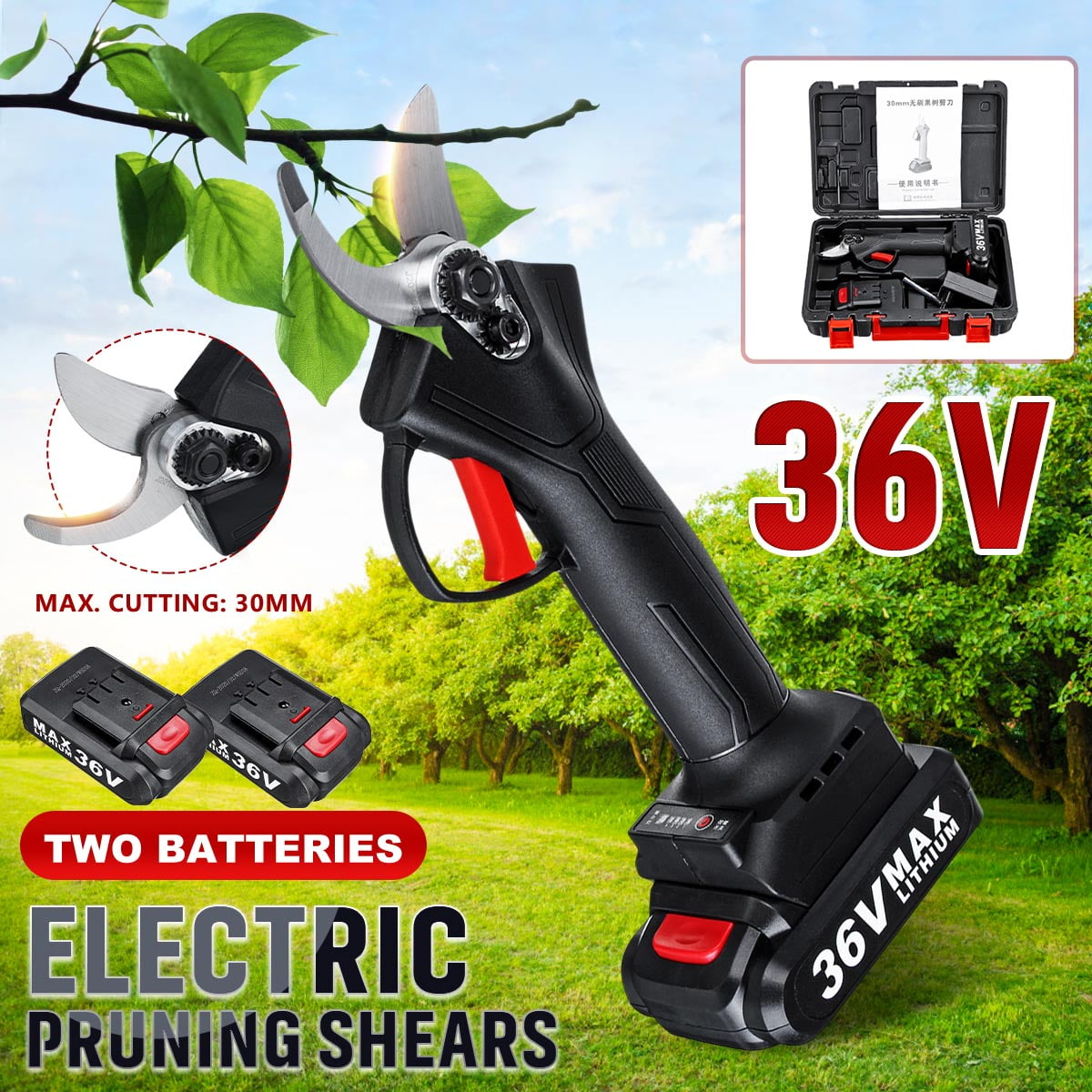 electric shears for bushes