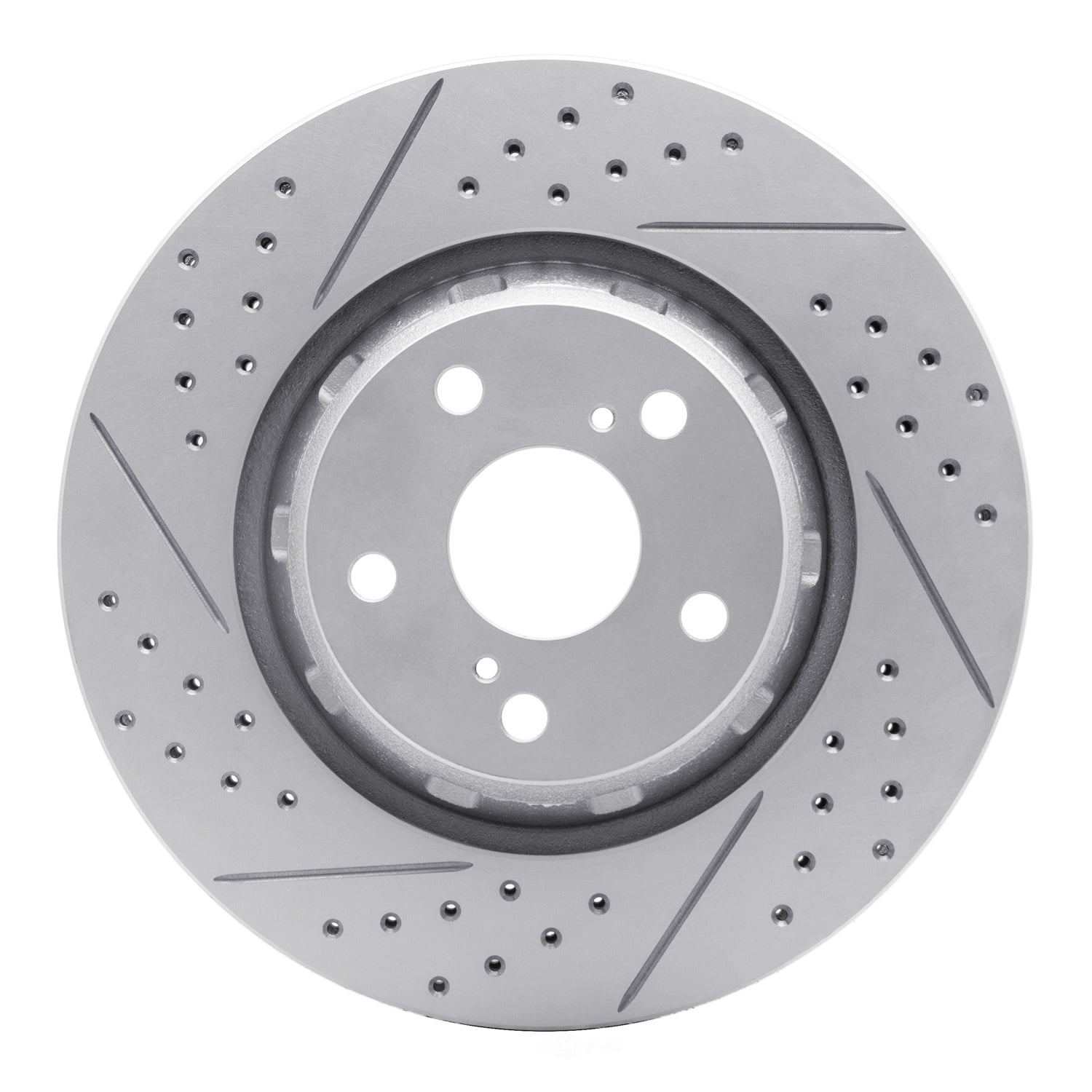 Dynamic Friction Company 830-76085L DFC Geoperformance Rotor - Drilled and Slotted