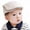 Khaki, variant on New Girl New Baby Cute Baby Boy Girl Stripe Beret Cap Peaked Baseball Hat