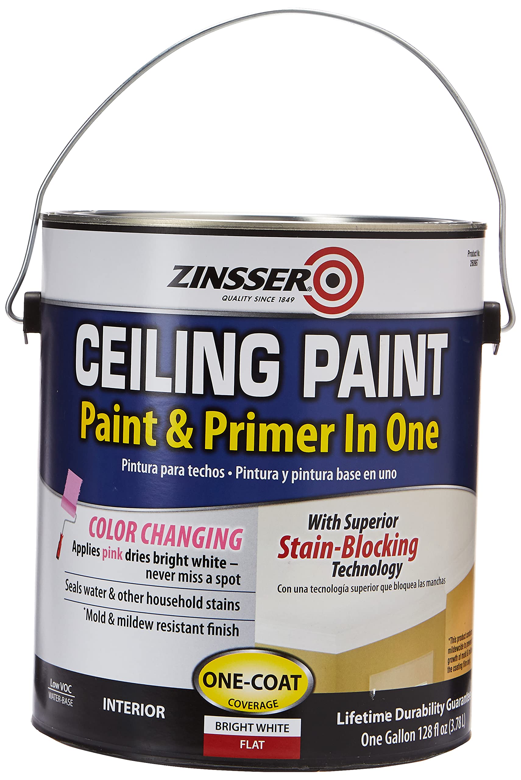 Pintura de techo Rust-Oleum de 3,78 L con bajo contenido de COV, una ...