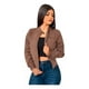 thumbnail image 1 of Chamarra Bomber Mujer Piel De Durazno, 1 of 1