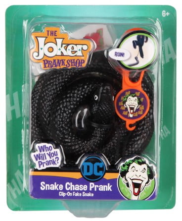 Details about   New Joker Prank Shop Snake Chase Prank Clip-On Fake Snake New Who Will You Prank 