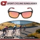 thumbnail image 3 of 1 Set Gafas de Motocicleta Tri-Acetato de Celulosa PC Gafas de Sol para Deportes al Aire Libre para Motocross, Moto de Tierra, ATV Lente Roja Marco Negro y Rojo, 3 of 6