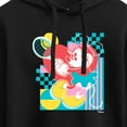 thumbnail image 3 of Disney - Minnie Tennis Color Block  - Juniors Cropped Pullover Hoodie, 3 of 5