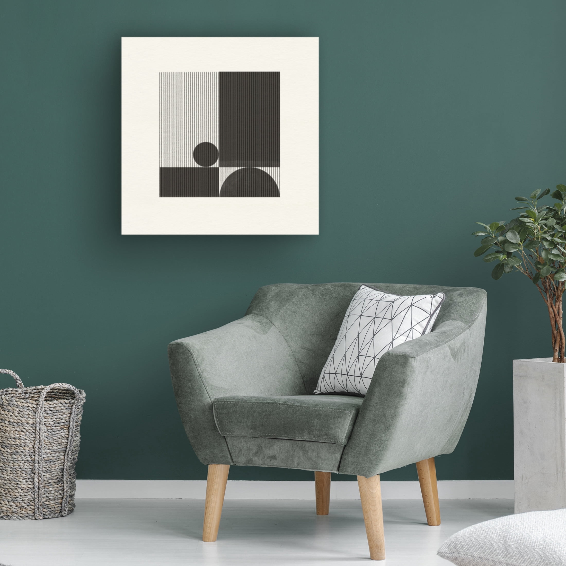 Trademark Fine Art THE MIUUS STUDIO Paper Object No4 Canvas Wall Art