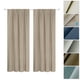 thumbnail image 3 of mi Blackout Cortinas 2 Panel Cortinas Modernas Oscurecimiento Térmico Leyfeng Cortinas de ventana, 3 of 8