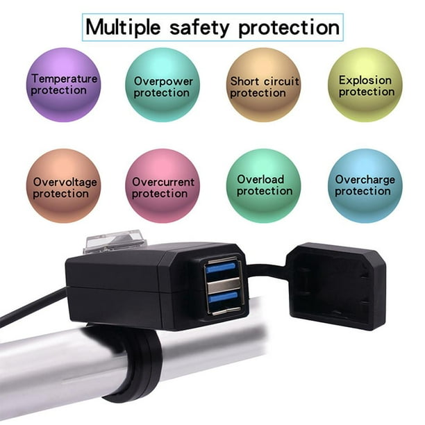 Chargeur multi USB avec interrupteur - Chargeur pour téléphone mobile -  Achat & prix
