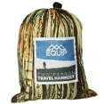 thumbnail image 2 of Equip 2 Person Brown Wood Grain Lightweight Portable Nylon Camping Travel Hammock, 2 of 8