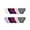 Micro Mesh - Plus Size Hi Cut - 10 Pack - Grey/Black/Purple, variant on Fruit of the Loom Women's Breathable Underwear, Moisture Wicking Keeps You Cool & Comfortable, Available, Micro Mesh-Plus Size Hi Cut-10 Pack-Grey/Black/Purple, 10 Plus