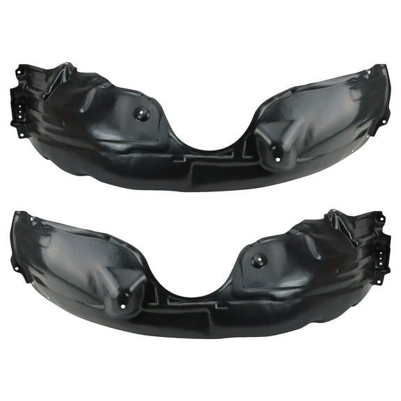 TRQ Front Inner Fender Liner Set Fits Select 2015-2017 Toyota Camry TO1248187 TO1249187