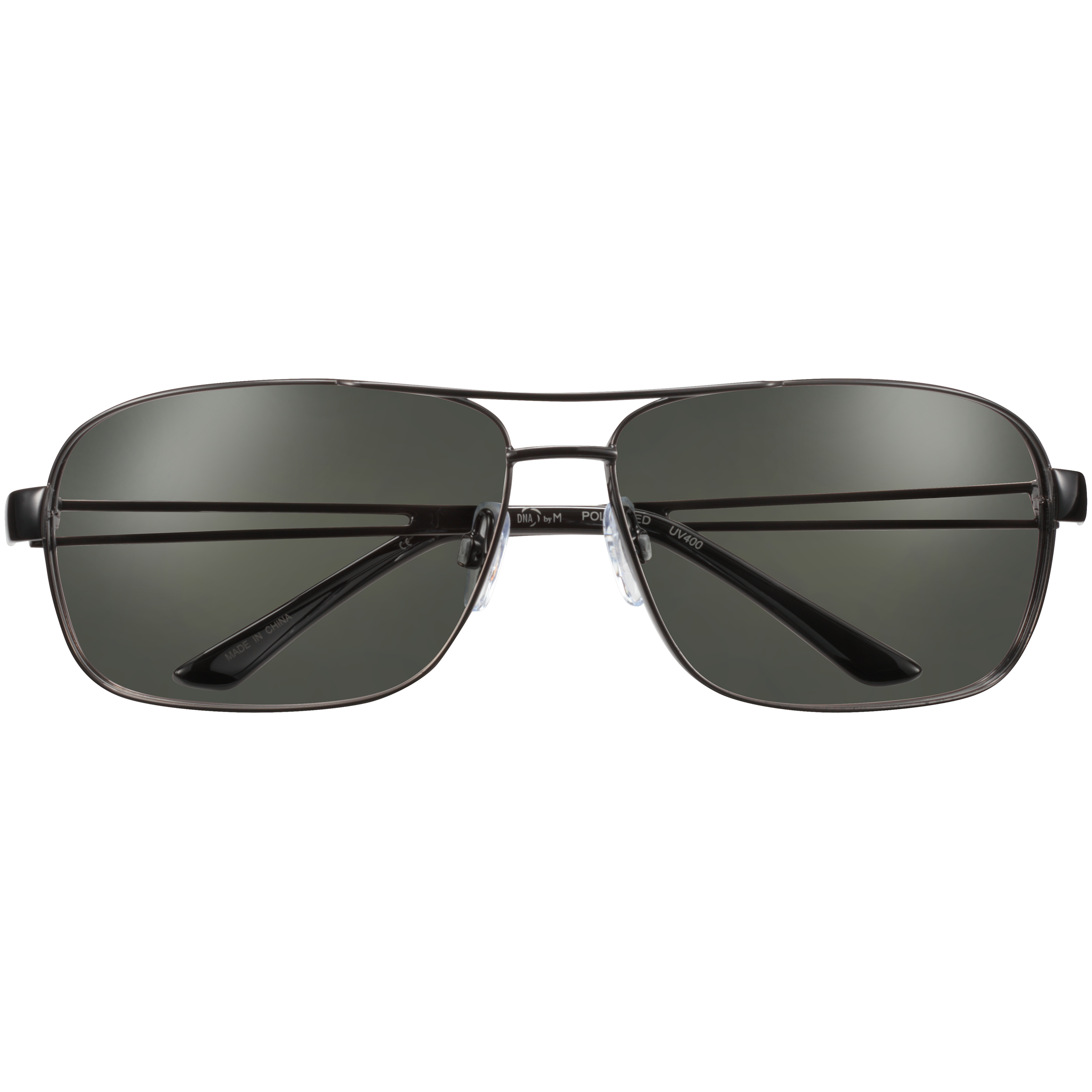 DNA Polarized Sunglasses, Unisex, A3016, Black, 63-12-126 - image 2 of 12