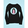 thumbnail image 3 of Pink Petals Kokeshi Doll Long Sleeve Toddler -Image by Shutterstock,  5 Toddler, 3 of 4