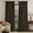 Pinch Pleated | Brown-40"W x 108"L (Pack of 2), variant on Pinch Pleated Curtains: Luxury Living Room 108 Inches Long 2 Panels Set Darkening Thermalulated Drapes With Hooks- Elegant Soundproof Noise Reducing Tab Window Curtain For Bedroom