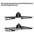 thumbnail image 2 of Mescukay 2pcs Storage Rack, Heavy-Duty Garage Wall Shelves, Wall Mounted Storage Shelves, Garage Storage Rack Shelves for Shop, Shed, Garage Storage, 2 of 7