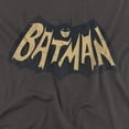 thumbnail image 2 of Batman Classic Tv Show Logo Women's T Shirt, Charcoal, 2X-Large, 2 of 6