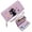 Purple, variant on GEEAD Large Capacity Wallet for Women Ultral-thin Long Wallet for Women whimsical night sky black kitten star-covered stone Valentine's Day, Mother's Day, Birthday Gifts Eyecatching Accessory