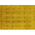 thumbnail image 1 of Ahgly Company Indoor Rectangle Oriental Yellow Industrial Area Rugs, 2' x 3', 1 of 4