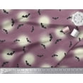 thumbnail image 2 of Soimoi Rayon Fabric Moon & Bat Halloween Fabric Prints by Yard 42 Inch Wide, 2 of 3