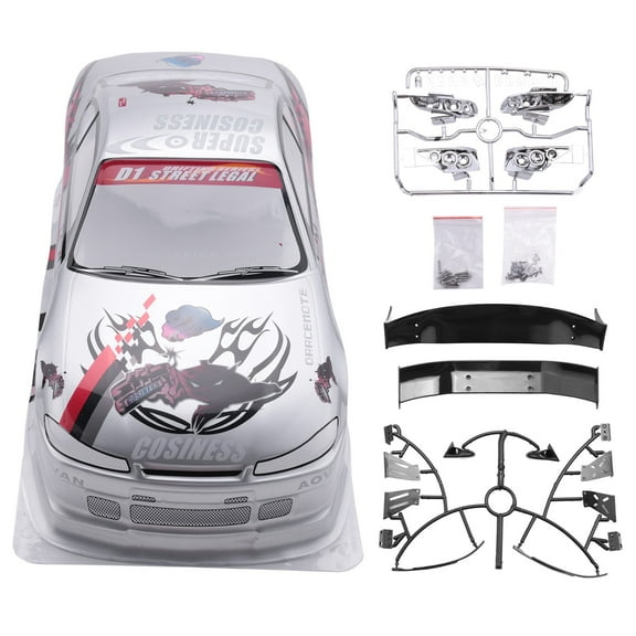 1/10 RC Car Body Shell Modification 190mm on Road Drift for S15
