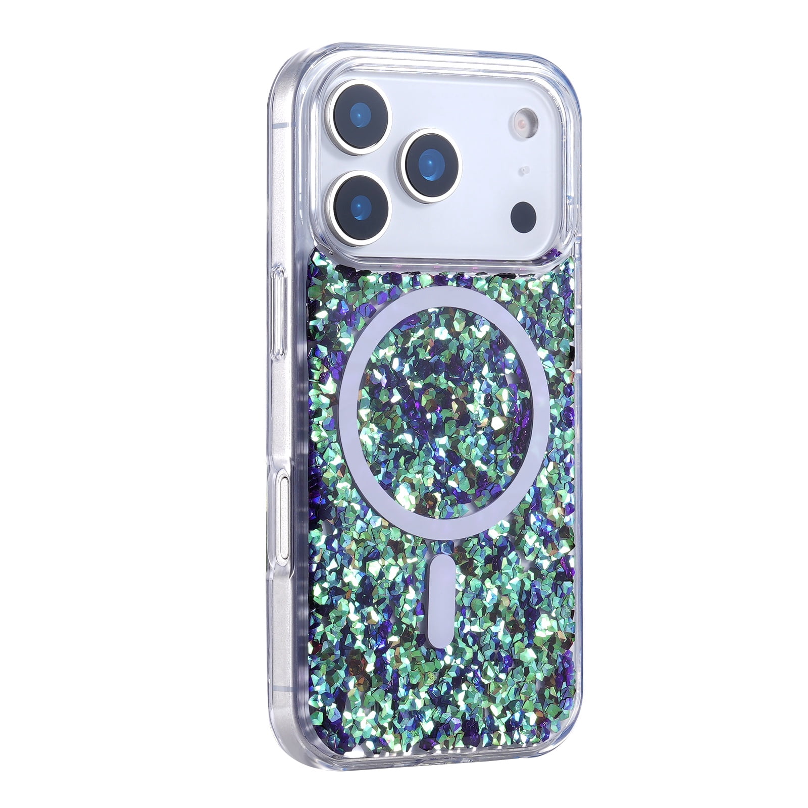 Magsafe Glitter Case for iPhone 17 Pro Max – Dark Blue