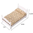 thumbnail image 4 of LeeQinersw 1:12 Scale Miniature Single Bed Grils Gifts Bedroom Model Educational Toys Supplies Living Room Country Style Doll House Furniture Decor, 4 of 8