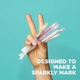 thumbnail image 5 of Sakura Gelly Roll Stardust Galaxy Glitter Gel Pens - Bold Point Ink Pen for Lettering, Drawing, Invitations, & Stationery - Assorted Colored Ink - Bold Line - 6 Pack, 5 of 6