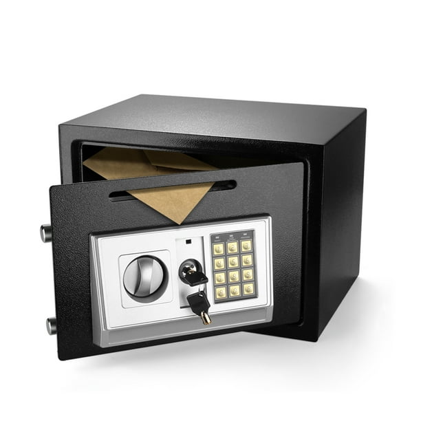 Electronic Depository Safe Box with Drop Slot Posting Opening Digital Keypad Combination Lock