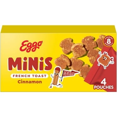 Eggo Minis Cinnamon French Toast, Frozen Breakfast, 9.3 oz, 4 Count