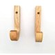 thumbnail image 3 of Estante montado en la pared de Madera YUANXCMXG con ganchos individuales, 3 of 5