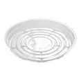 thumbnail image 4 of Lot de 5 Soucoupes de Plantes en Plastique Transparent Plateau Rond pour Plantes Intérieur & Extérieur 10 Pouces, 4 of 5