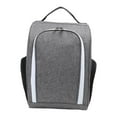 thumbnail image 2 of Bolsa para zapatos de golf, organizador portátil de viaje, transpirable, con cremallera y doble bolsillo exterior para deportes., 2 of 8