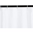 thumbnail image 2 of Waffle Weave Shower Curtain - 72 Inch, White, 2 of 4