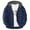 Blue, variant on CharmCyan Mens Plaid Flannel Shirt With Hood Long Sleeve Button Down Casual Lightweight Hoodie Jacket For Everyday Wear Blue L