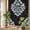 Black, variant on Rainbow Window Privacy Film, Baroque Black Static Cling Decorative Window Film PVC, Vintage Damask Classic Floral No Glue UV Blocking Glass Covering, Removable Stained Glass Sticker 17.7''x39.3''