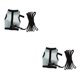 thumbnail image 1 of Billuyoard Hamster Rabbit Guinea Pig Rat Ferret Mesh  eash Breathable  Harness Azul L 2piezas, 1 of 1