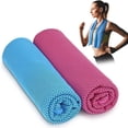 thumbnail image 3 of Sport Cooling Towel Microfiber Instant Cool Ice Face Towels For Swimming Yoga Running Quick-dry Sweat Towels X0H3, 3 of 8