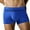 Blue, variant on Men's Beach Swimsuit - Front Zipper Pocket Design - Casual Sexy Swim Shorts