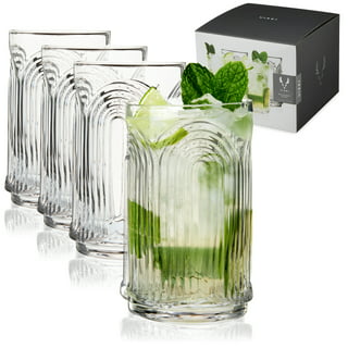 Engraved Cocktail Glass - Mojito - 2pcs