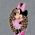 thumbnail image 3 of Mickey & Friends - Minnie Leopard Print - Women's Short Sleeve Graphic T-Shirt, 3 of 5