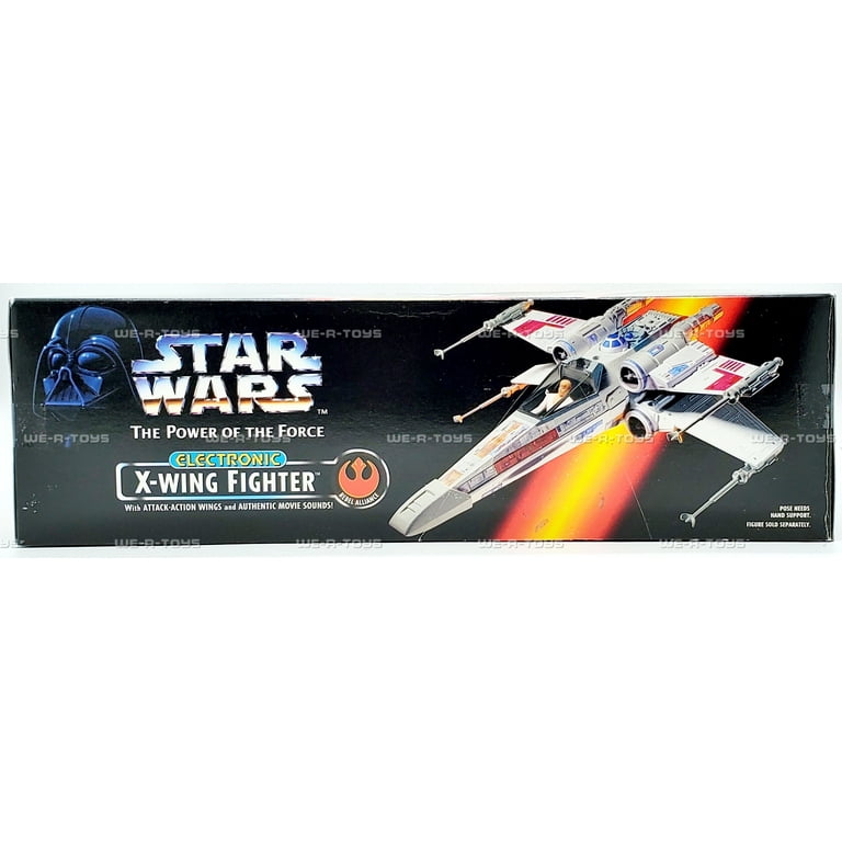 Star Wars Power of the Force Electronic X-Wing Fighter Vehicle