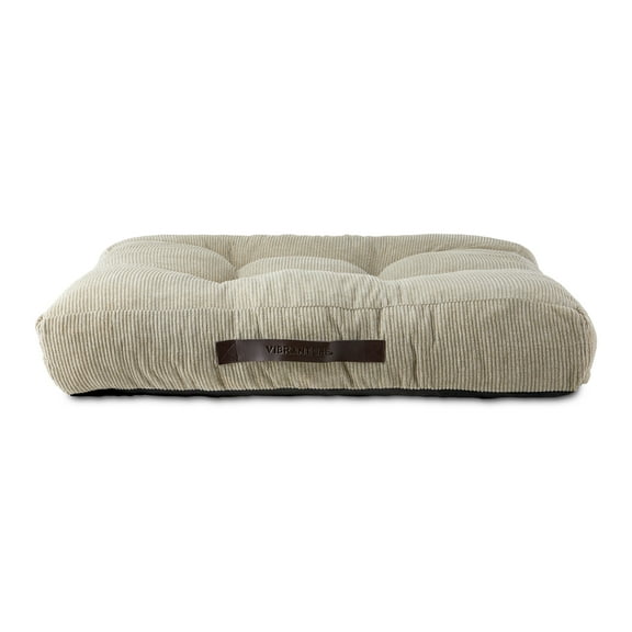 Vibrant Life Cord Tufted Pet Bed, Cream